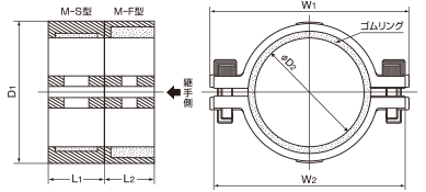 鋼管マルチ継手型圧着ソケット（特許第445812号） | 児玉工業株式会社
